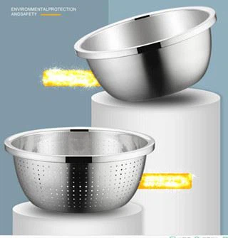 Rice Sieve Basin Food Salad Basin Bowl