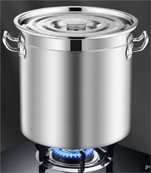 Paslanmaz Çelik Kapaklı Tencere