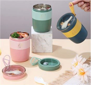 Vakum Yalıtımlı Öğle Yemeği Çorba Bardağı